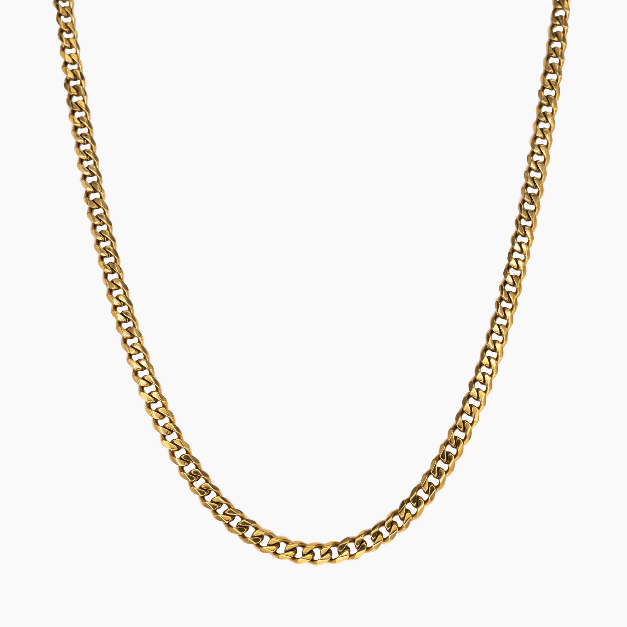 5mm Miami Cuban Chain - Gold