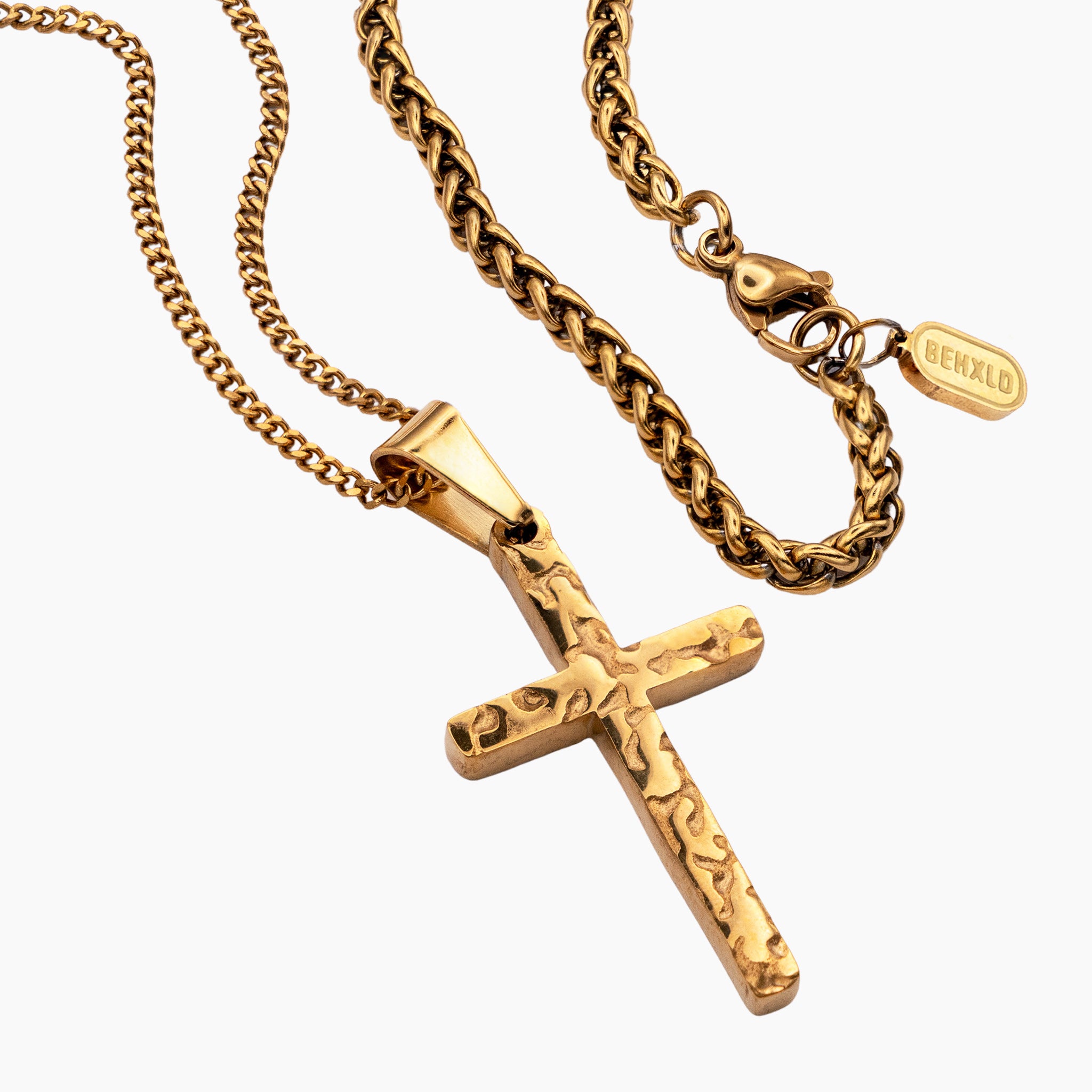 Rugged Cross Set - Gold